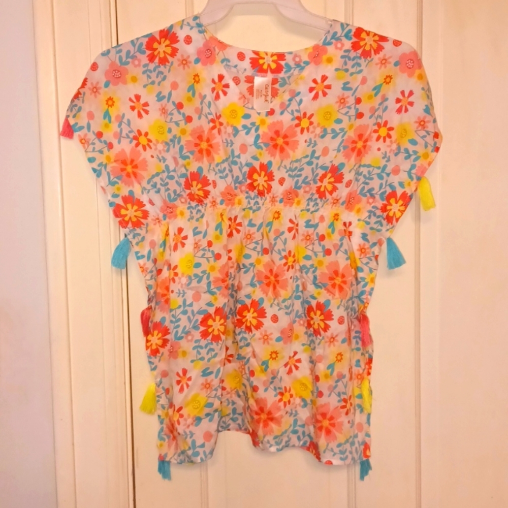 Cat and jack size 7/8 swimsuit cover